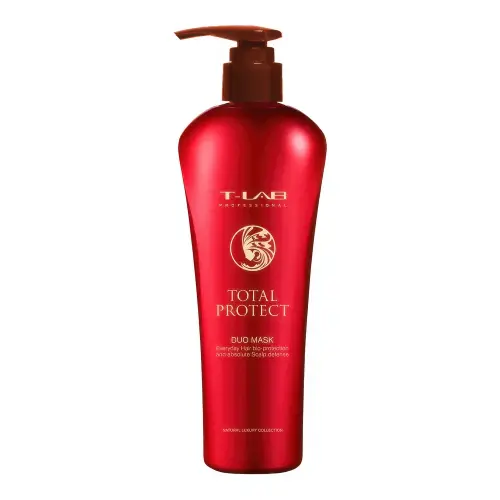 Маска T-LAB Professional Total Protect Duo Mask для повседневной биозащиты волос 300 мл
