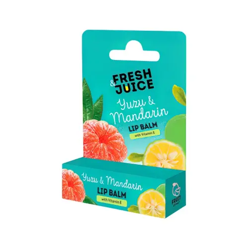 Fresh Juice Бальзам для губ Yuzu & Mandarin, 3,6 г