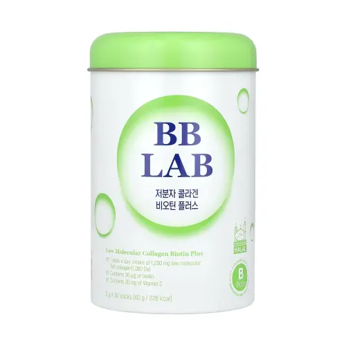 BBLAB БАД: Low Molecular Collagen of Biontin Plus (Halal)/Низкомолекулярный коллаген Biontin Plus (Халяль) 2 гр*30 шт