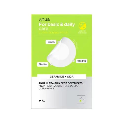 ANUA ULTRA THIN SPOT COVER PATCH 75EA / Патчи для лица