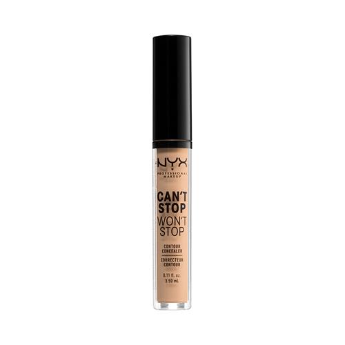 NYX Professional Makeup Консилер для лица Can't Stop Won't Stop Contour Concealer, 07 Neutral, матовый, 3.5 мл.
