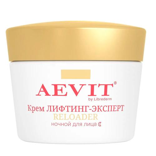 AEVIT BY LIBREDERM крем лифтинг-эксперт регенерирующий уход против морщин ночной RELOADER 45+ 50 мл
