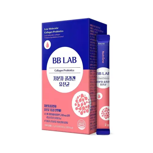 BBLAB БАД: Low Molecular Probiotics Питьевой коллаген с пробиотиками в стиках BB LAB Collagen Probiotics 2г*50 шт