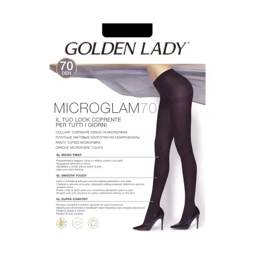 Колготки жен. GLD 24III GLd Micro Glam 70 Nero 5