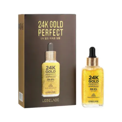 LEBELAGE Ампула с 24-каратным золотом 24K GOLD PERFECT AMPOULE