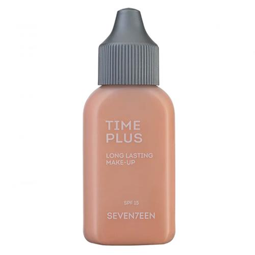 Seventeen Тональный крем длительного действия т.5 TIME PLUS LONGLASTING MAKE UP Темно-бежевый