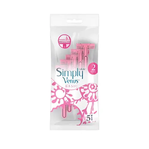Venus 2 Simply Станки для бритья 5шт