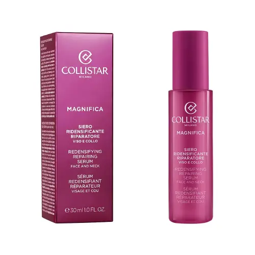 COLLISTAR MAGNIFICA REDENSIFYNG REPAIRING SERUM FACE AND NECK Восстанавливающая уплотняющая сыворотка для лица и шеи 30 ml