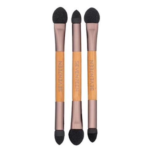 Seventeen Набор из 3 аппликаторов для теней  EYESH SPONGE APPL BAMBOO
