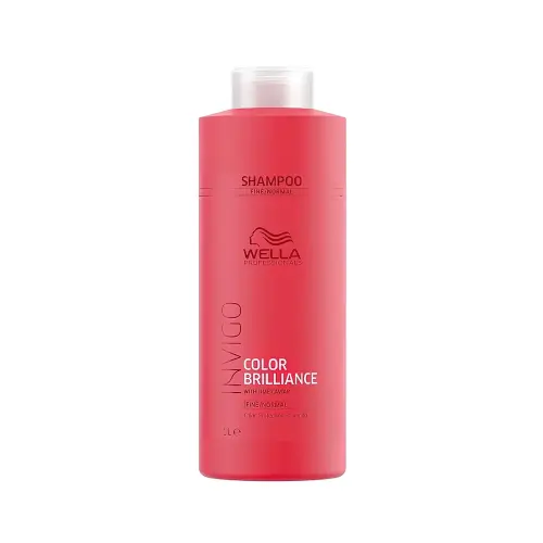 Wella Pro Color Brilliance Шампунь для защиты цвета волос для нормальных и тонких 1000мл