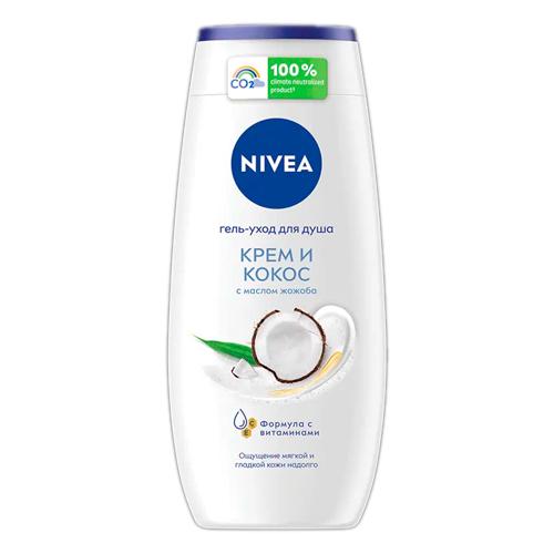 Nivea Гель-уход для душа Крем Кокос 250 мл