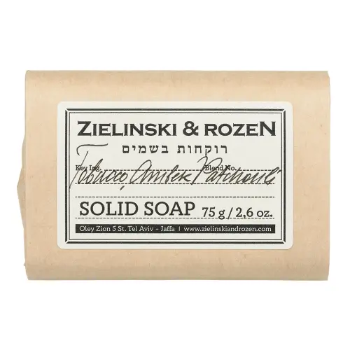 Zielinski & Rozen Твердое мыло Табак, Амбра, Пачули (75гр)