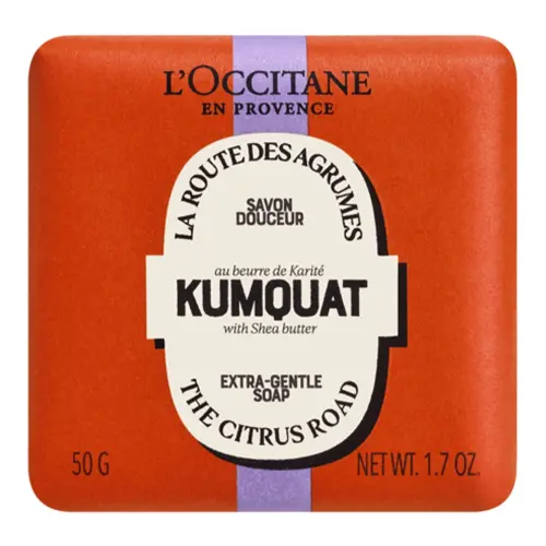 L'OCCITANE Мыло туалетное - SHEA KUMQ EXT GENTLE SOAP 50GR