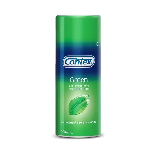 Contex гель-смазка для интимного применения Green (с антиоксидантом), 100 мл