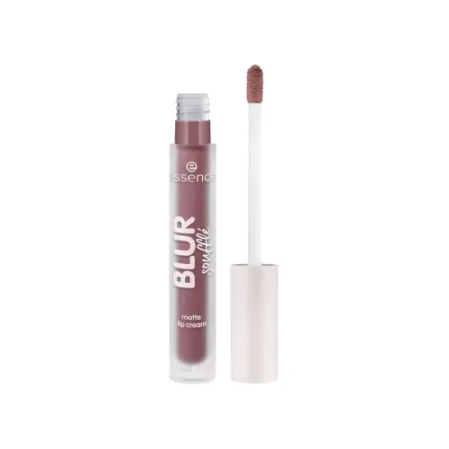 Essence Жидкая помада для губ матовая BLUR soufflé matte lip cream 01 1уп