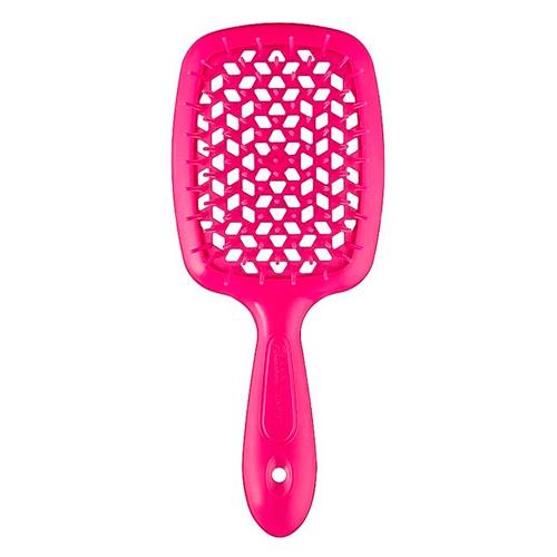 Janeke SUPERBRUSH РАСЧЕСКА МАЛЕНЬКАЯ ФУКСИЯ FLUO 17,5x7x3СМ