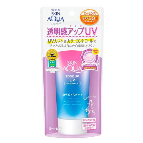 Hada Labo SKIN AQUA Tone Up UV SPF50+ Молочко солнцезащитное 80г