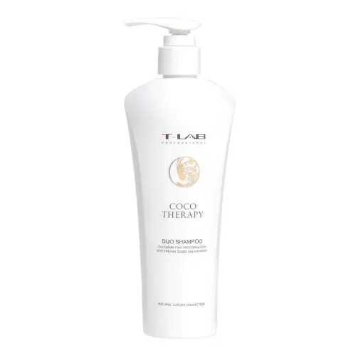 Шампунь T-LAB Professional Coco Therapy Duo Shampoo для полной реконструкции волос и интенсивного омоложения 300 мл