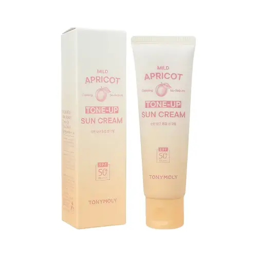 Tony Moly Тонирующий солнцезащитный крем MILD APRICOT TONE-UP SUN CREAM SPF50 PA 50 ml
