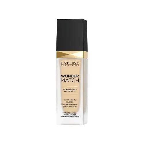 Eveline АДАПТИРУЮЩАЯСЯ ТОНАЛЬНАЯ ОСНОВА - 05 LIGHT PORCELAIN WONDER MATCH, 30мл