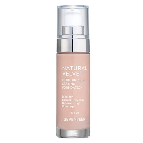 Seventeen Тональный крем длительного действия NATURAL VELVET MOISTURIZING LASTING FOUNDATION, т.5