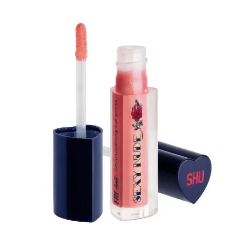 SHU БЛЕСК ДЛЯ ГУБ МЕРЦАЮЩИЙ SEXY NUDE МАРКИ SHU №447 розовый голографический