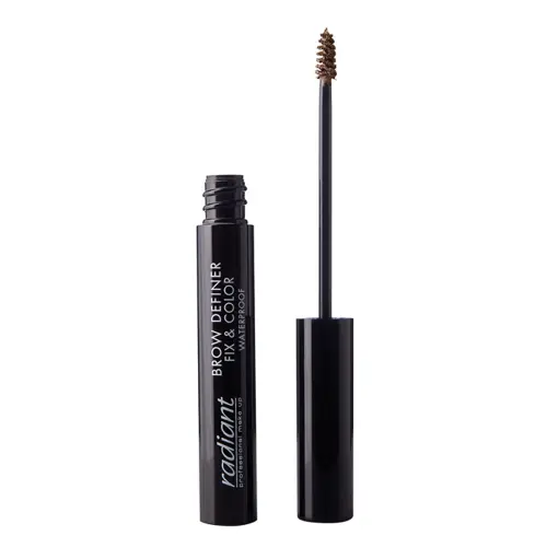RADIANT  BROW DEFINER FIX & COLOR W/P No 3 - RED BROWN Тушь для бровей BROW DEFINER FIX & COLOR, т.03 коньячный