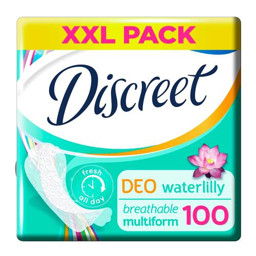 DISCREET Liners Deo Water Lily  прокладки 100шт