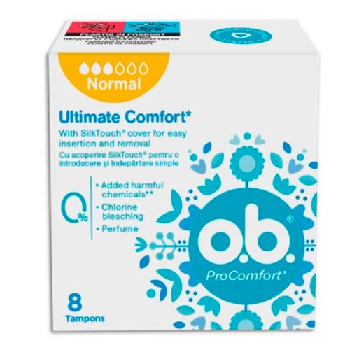 o.b.® Тампоны ProComfort нормал 8 шт
