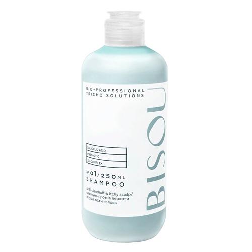 Bisou Шампунь для волос против перхоти и зуда кожи головы Tricho Solutions 250 мл