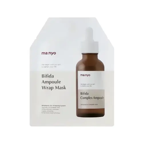 MANYO BIFIDA AMPOULE WRAP MASK  Маска для лица 35 мл