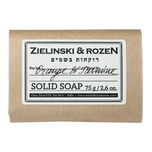 Zielinski & Rozen  Solid soap Orange, Jasmine, Vanilla  Твердое мыло Апельсин, Жасмин, Ваниль 75гр