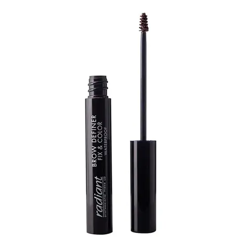 RADIANT  BROW DEFINER FIX & COLOR W/P No 8 Тушь для бровей BROW DEFINER FIX & COLOR, т. 08 темно-коричневый