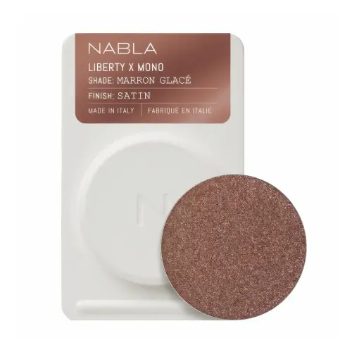 Nabla Liberty X Mono Satin - Marron GlaceТени для век Single в нескольких вариантах отделки 1г