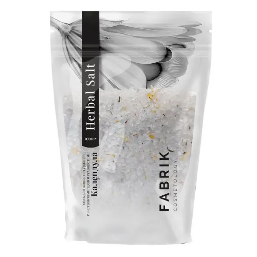 Fabrik Cosmetology Соль для ванны Календула Herbal Salt 1000 гр
