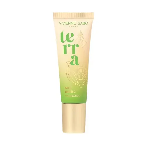 Vivienne Sabo Матовая тональная основа для лица Fond de teint mat pour le visage “Terra” 01 23 мл