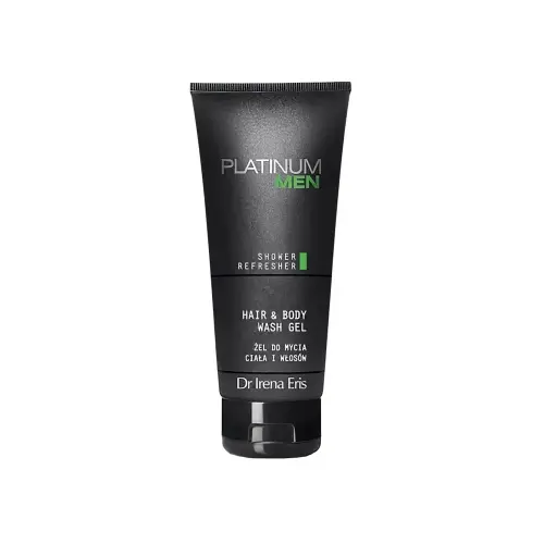 Dr Irena Eris ŻEL D/CIAŁA, WŁOSÓW-MEN PL/EXP SHOWER REFRESHER GEL MEN PLATINUM Гель для для душа тела и волос Men