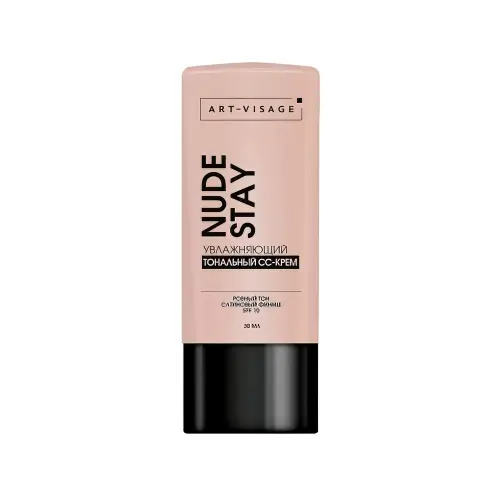 Art Visage Тональный СС-крем увлажняющий NUDE STAY 301 кремовый