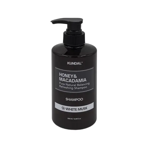 KUNDAL ШАМПУНЬ БЕССУЛЬФАТНЫЙ HONEY/MACADAMIA NATURE SHAMPOO 500ML (KUNDAL) WHITE MUSK