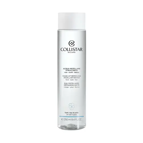 COLLISTAR MAKE UP REMOVING MICELLAR WATER Мицеллярная вода для снятия макияжа 250 ml