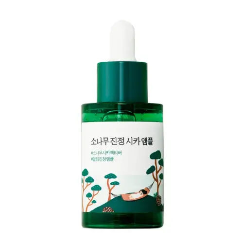 ROUND LAB PINE CALMING CICA AMPOULE Ампульная сыворотка для лица 30ml