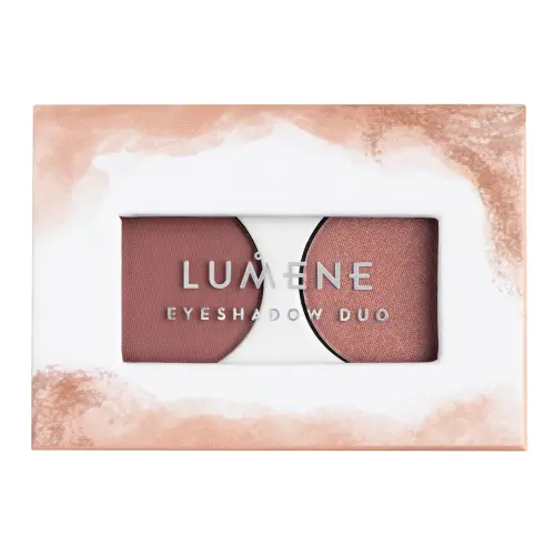 LUMENE BRIGHT EYES EYESHADOW DUO Тени для глаз №3 3,2G