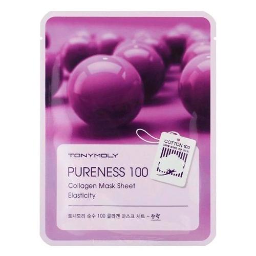 Tony Moly Маска для лица PURENESS 100 COLLAGEN MASK SHEET2