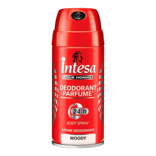 INTESA Дезодорант  POUR HOMME DEODARANT WOODY 24H 150ML