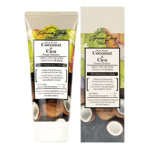 GRACEDAY REAL FRESH COCONUT & CICA FOAM CLEANSING