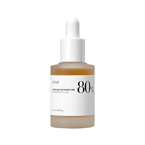 ANUA HEARTLEAF 80% SOOTHING AMPOULE Успокаивающая ампульная сыворотка с 80% экстракта houttuynia cordata 30ml