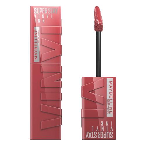 Maybelline Жидкая глянцевая помада Super Stay® Vinyl Ink, оттенок 40 Остроумный