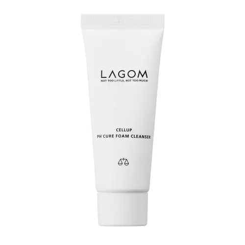 LAGOM CELLUP PH CURE FOAM CLEANSER Пенка для умывания миниатюра 20mL