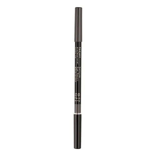 RADIANT  SOFT LINE WATERPROOF EYE PENCIL No 2 - PURE GREY Карандаш для глаз водостойкий Softline Eye Pencil Waterproof, т. 02 серый