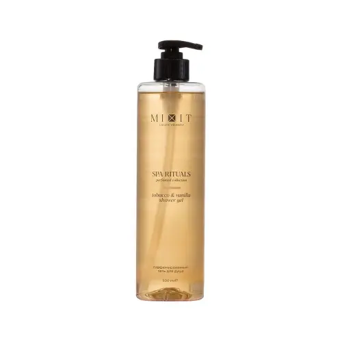MIXIT Парфюмированный гель для душа с ароматом табака и ванили Spa Rituals Tobacco & Vanilla shower gel 500мл